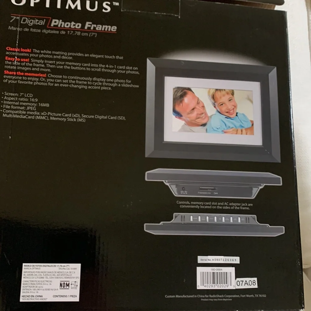 Optimus Digital Photo Frame - Picture 4 of 5
